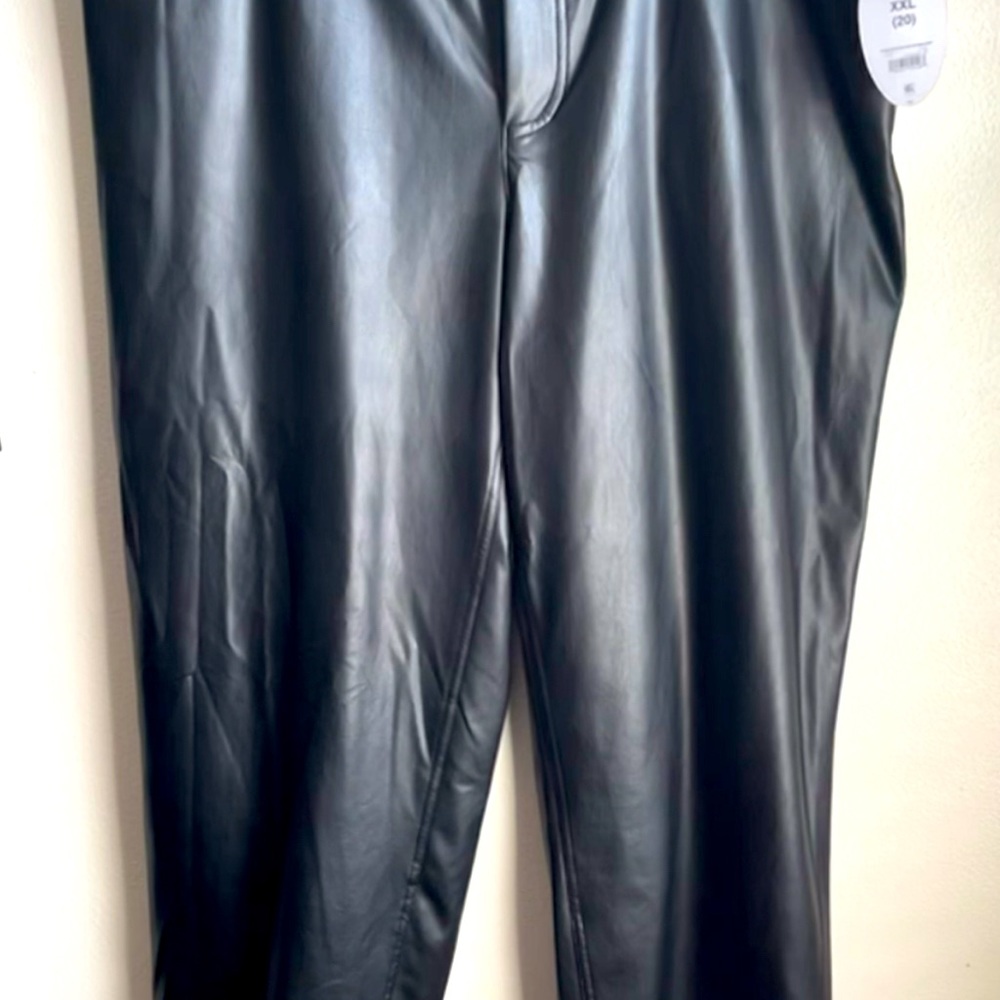 Faux Leather Pants